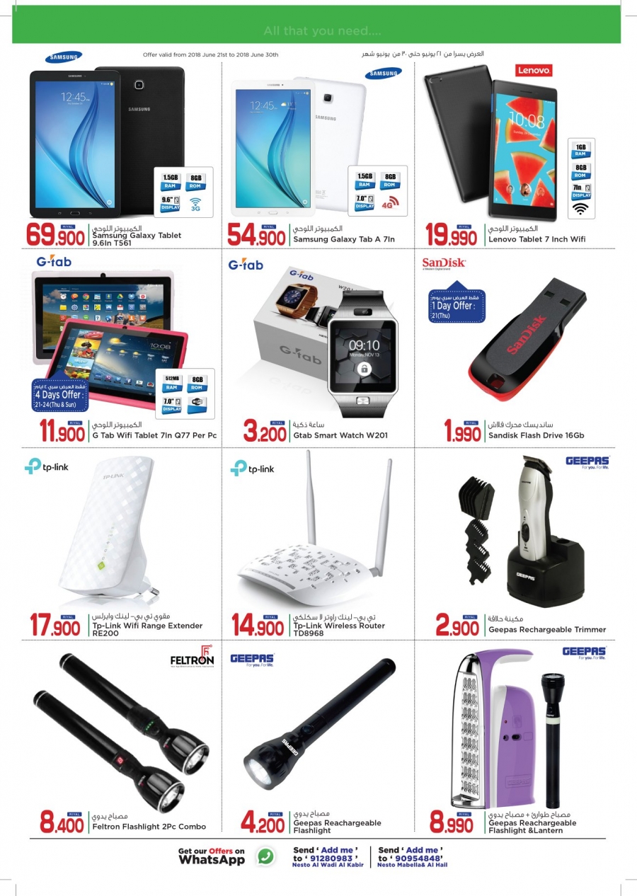 Nesto Hypermarket Month End Saver Offers