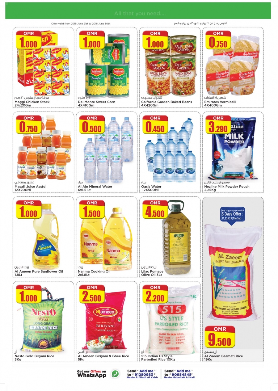 Nesto Hypermarket Month End Saver Offers