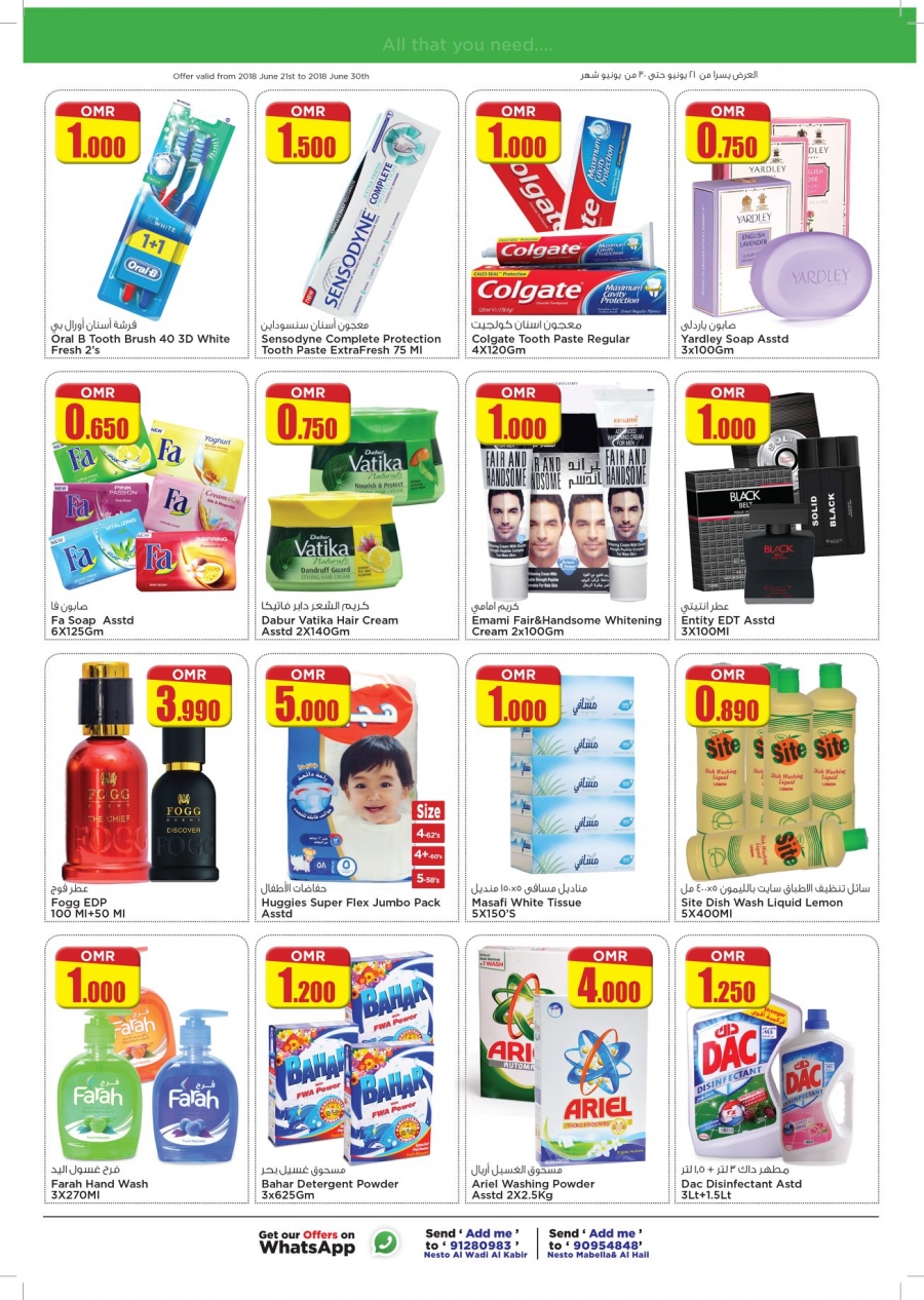 Nesto Hypermarket Month End Saver Offers