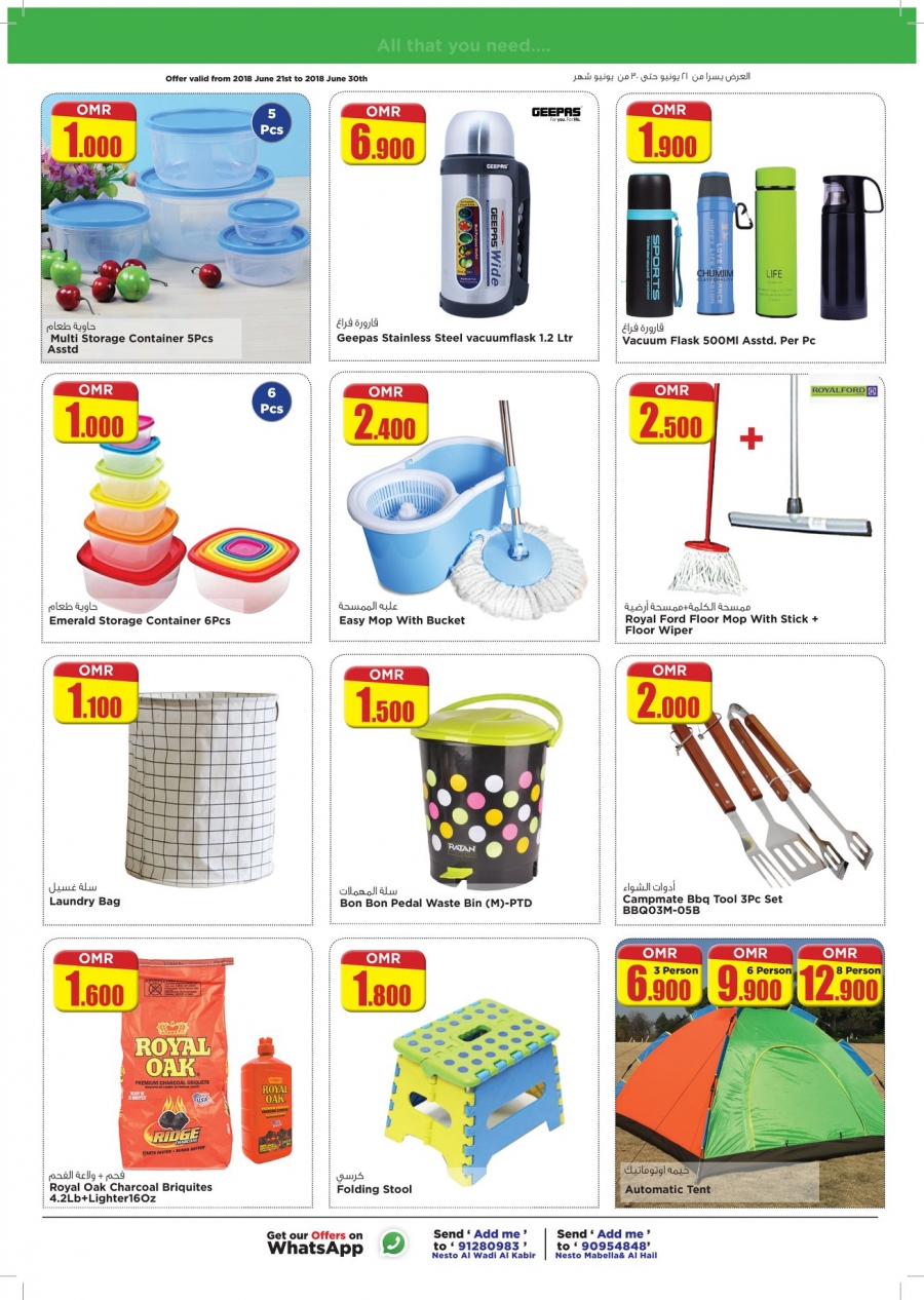 Nesto Hypermarket Month End Saver Offers