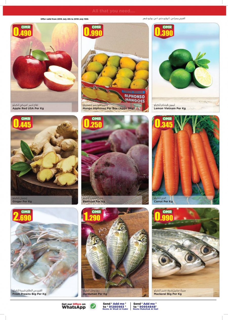 Nesto Hypermarket 7 Days Deals