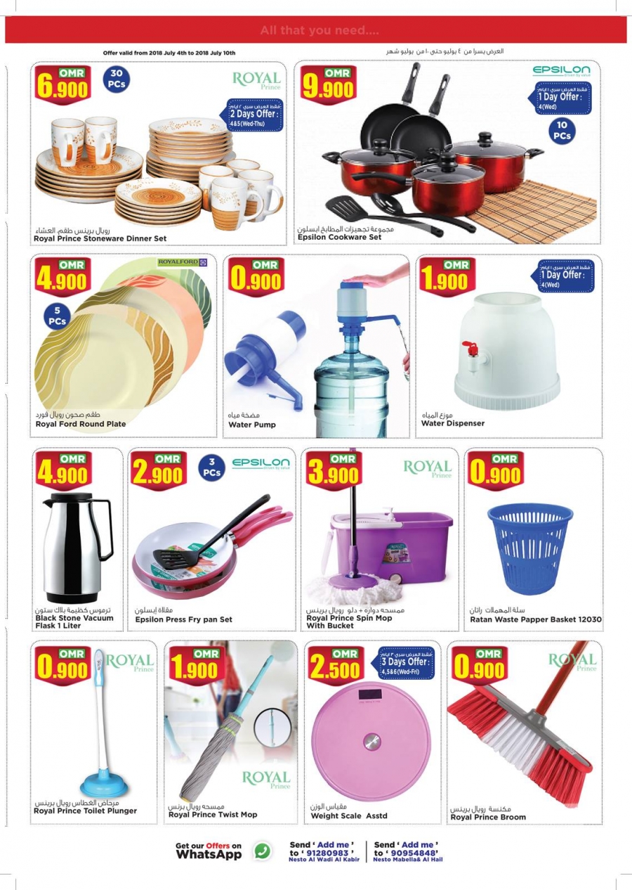 Nesto Hypermarket 7 Days Deals