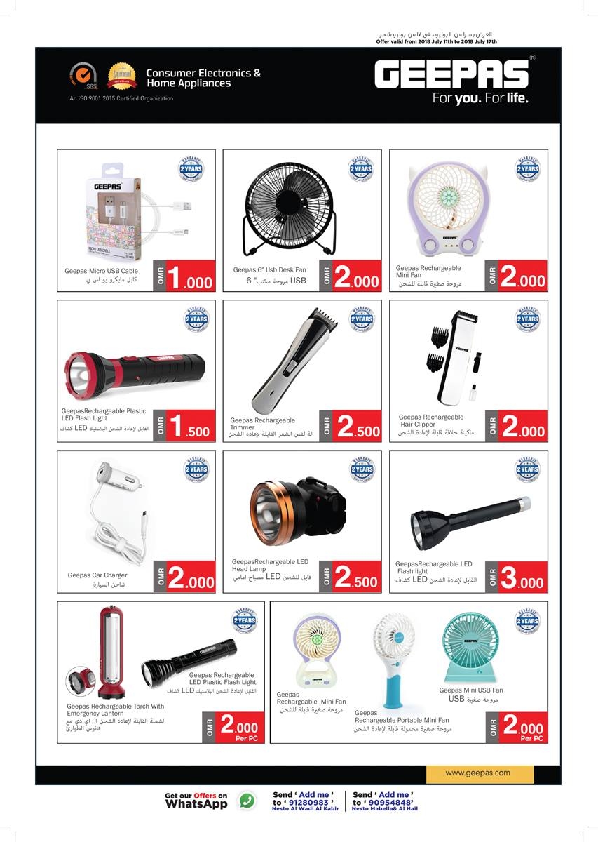 Nesto Hypermarket 500 Baisa Offers