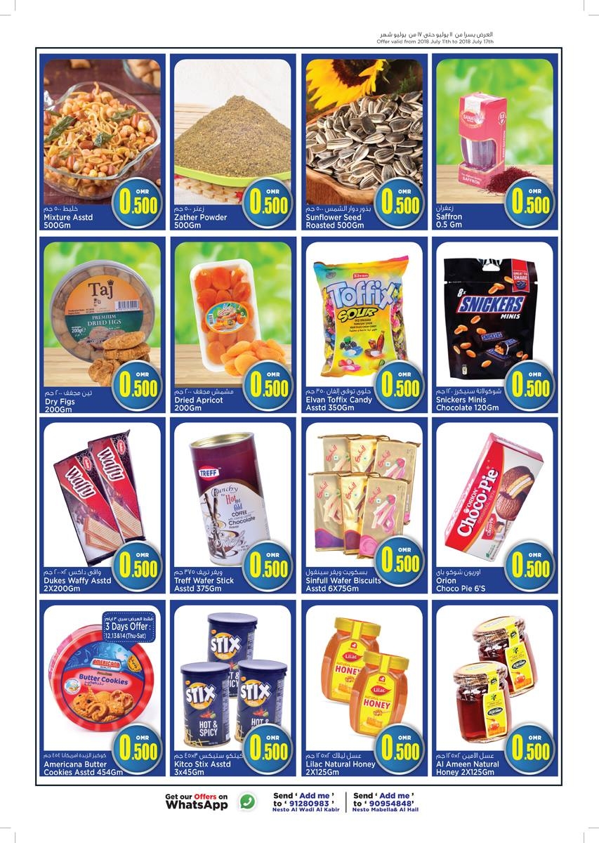 Nesto Hypermarket 500 Baisa Offers