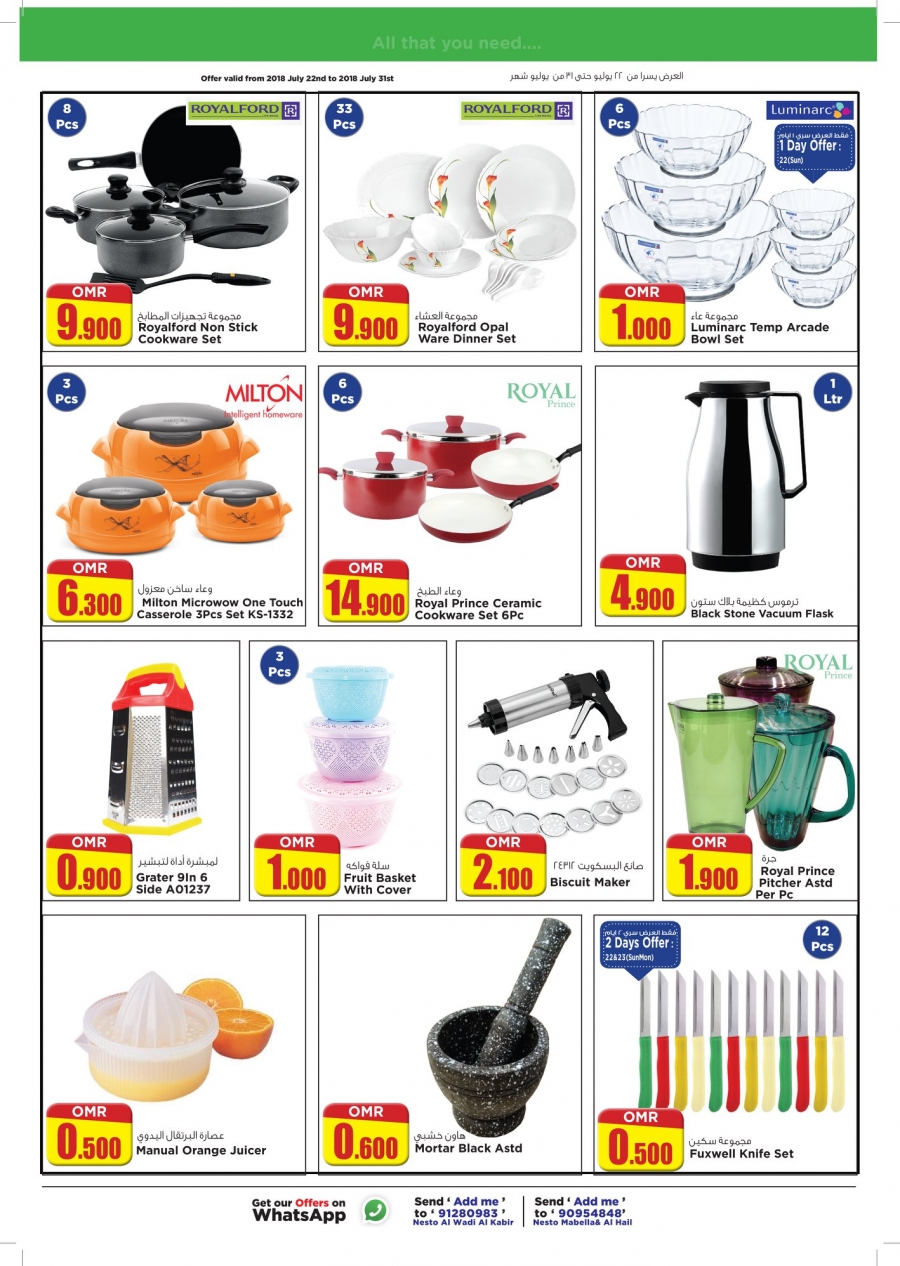 Nesto Hypermarket Month End Saver