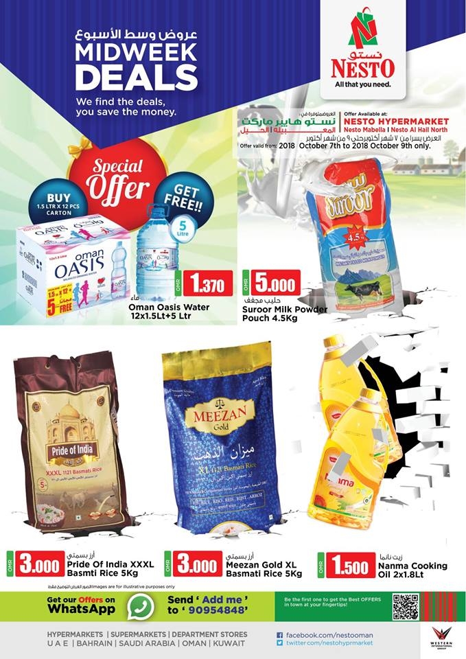   Nesto Hypermarket Midweek Deals