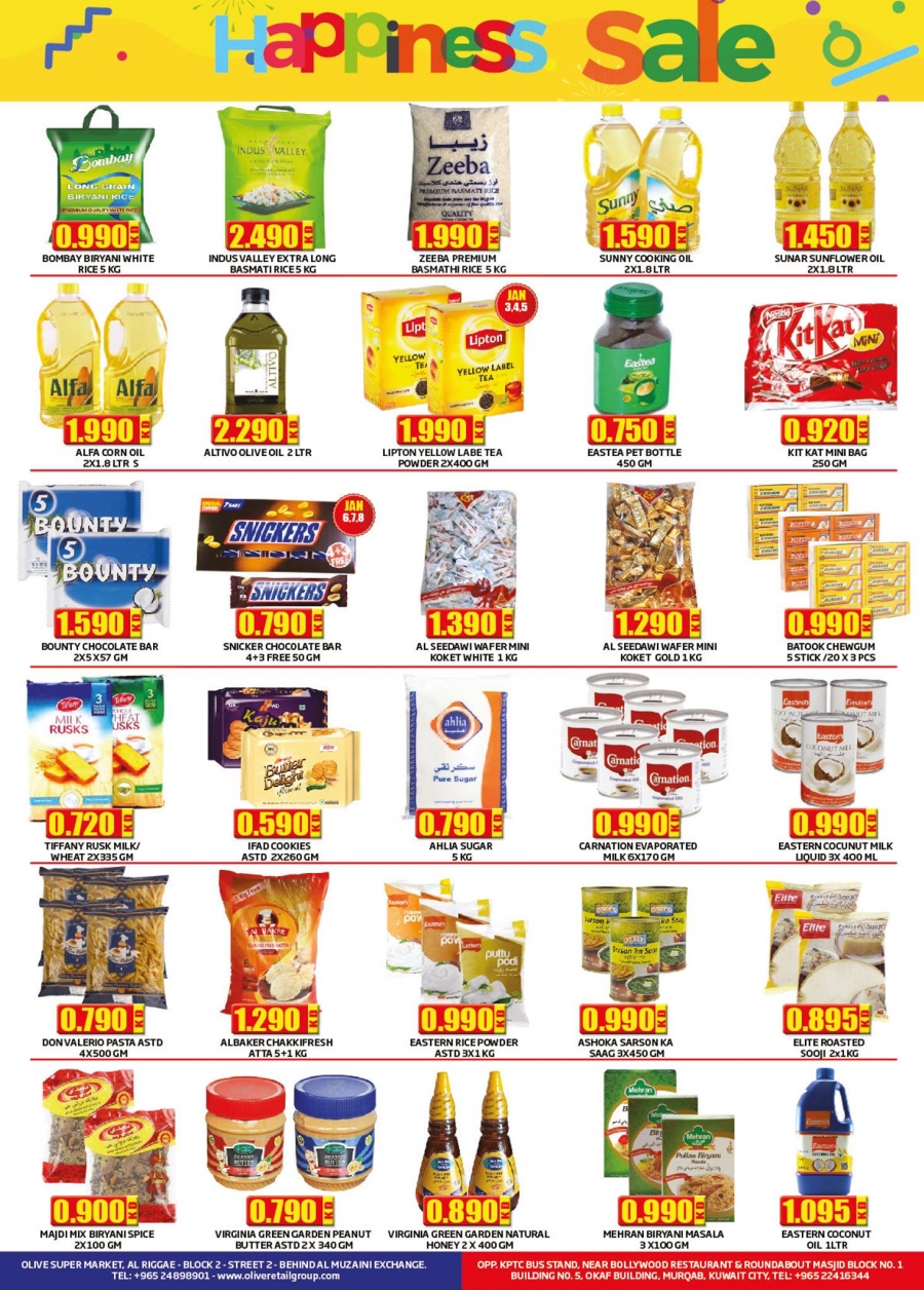   Olive Hypermarket Happiness Sale 