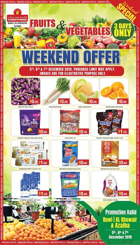 Al Karama Hypermarket Amazing Weekend Offers