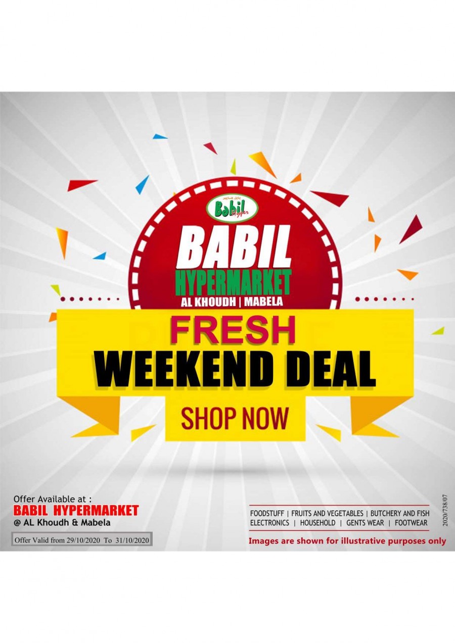 Babil Hypermarket Fresh Weekend Deals