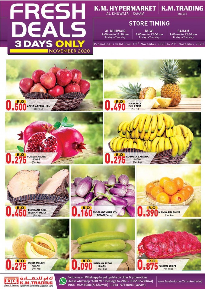 KM Trading & Hypermarket Fresh Deals