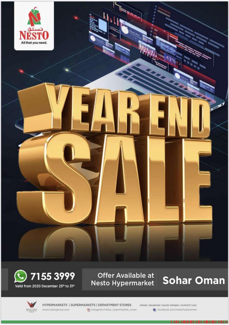 Nesto Sohar Year End Sale Offers