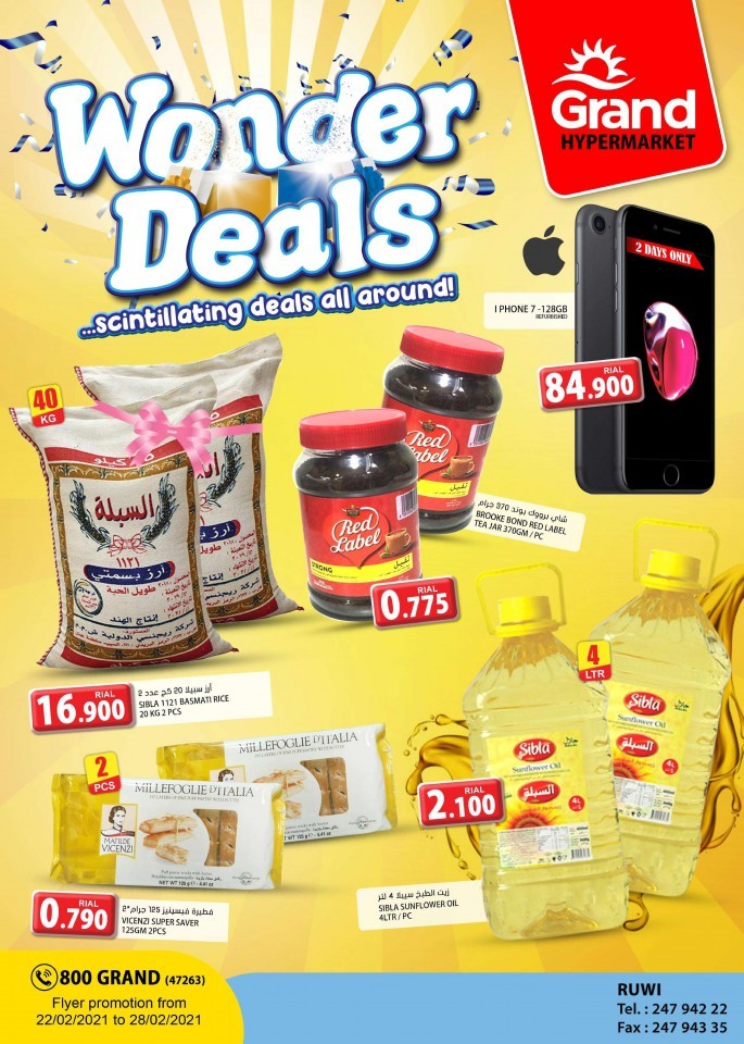 Grand Ruwi Wonder Deals