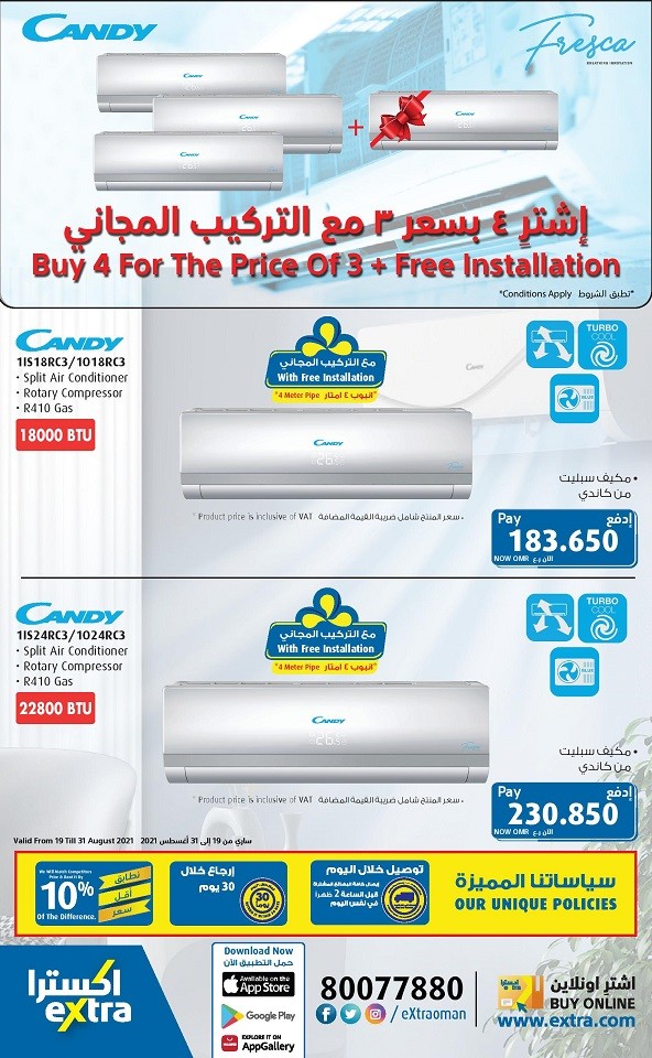 Candy Air Conditioner Offers