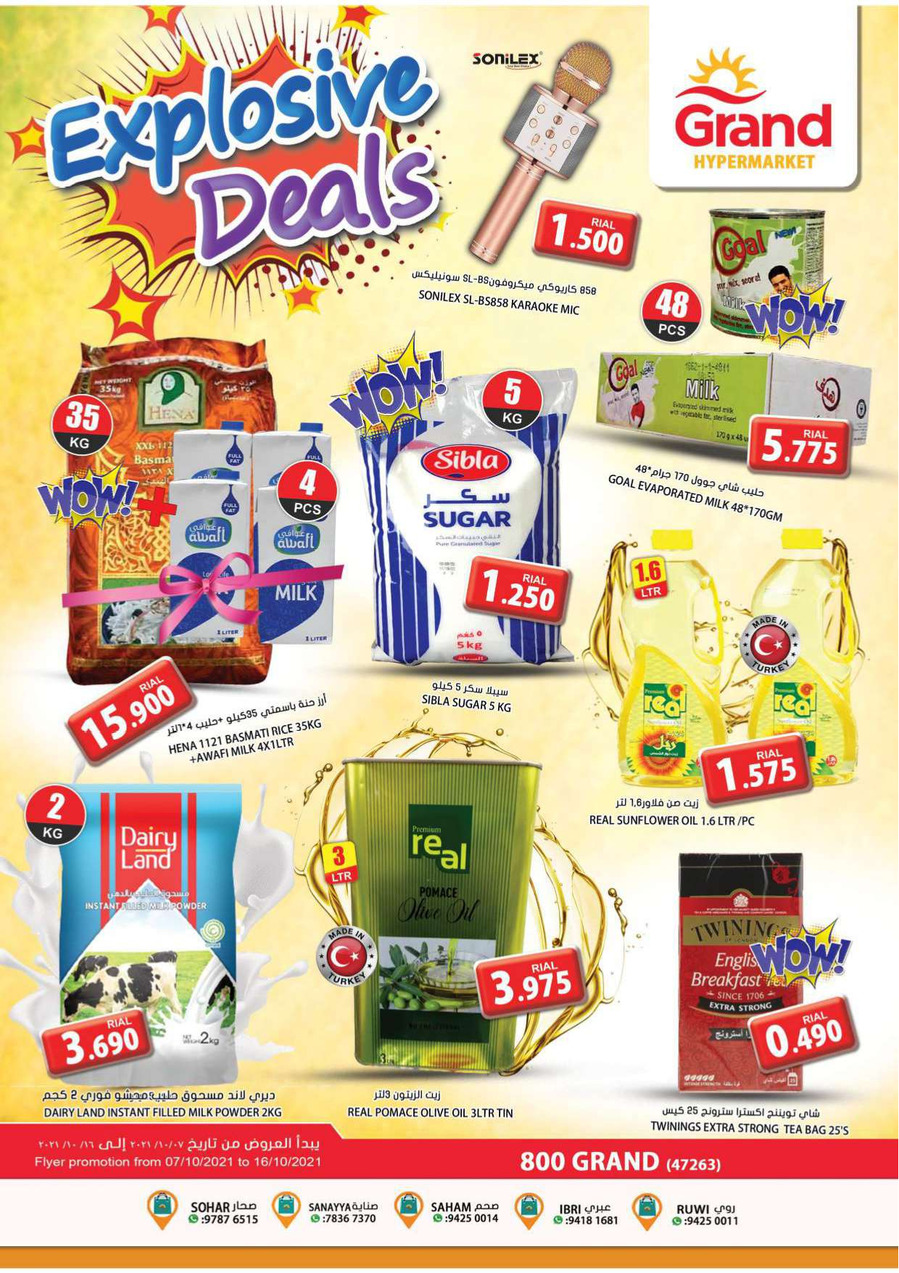 Grand Hypermarkets Explosive Deals