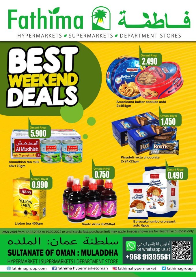 Fathima Best Weekend Deals