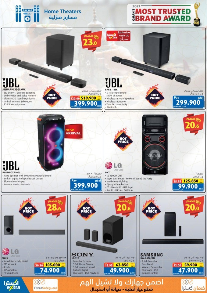 Extra Stores TV Offers