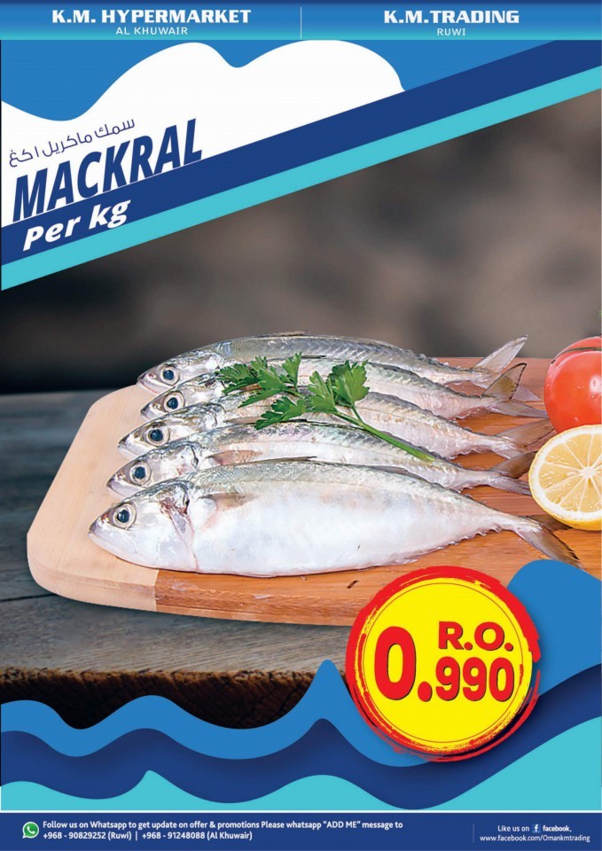 Three Days Only Fish Promotion