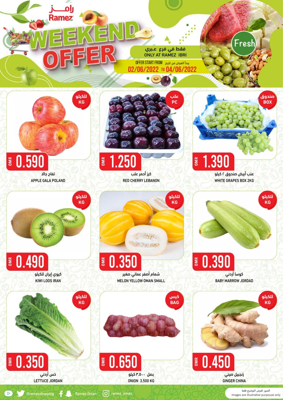 Ibri Fresh Offer 2-4 June