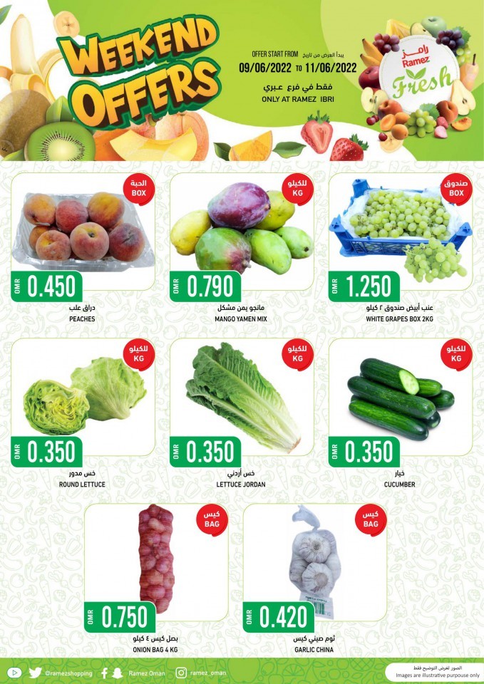 Ibri Fresh Offer 9-11 June