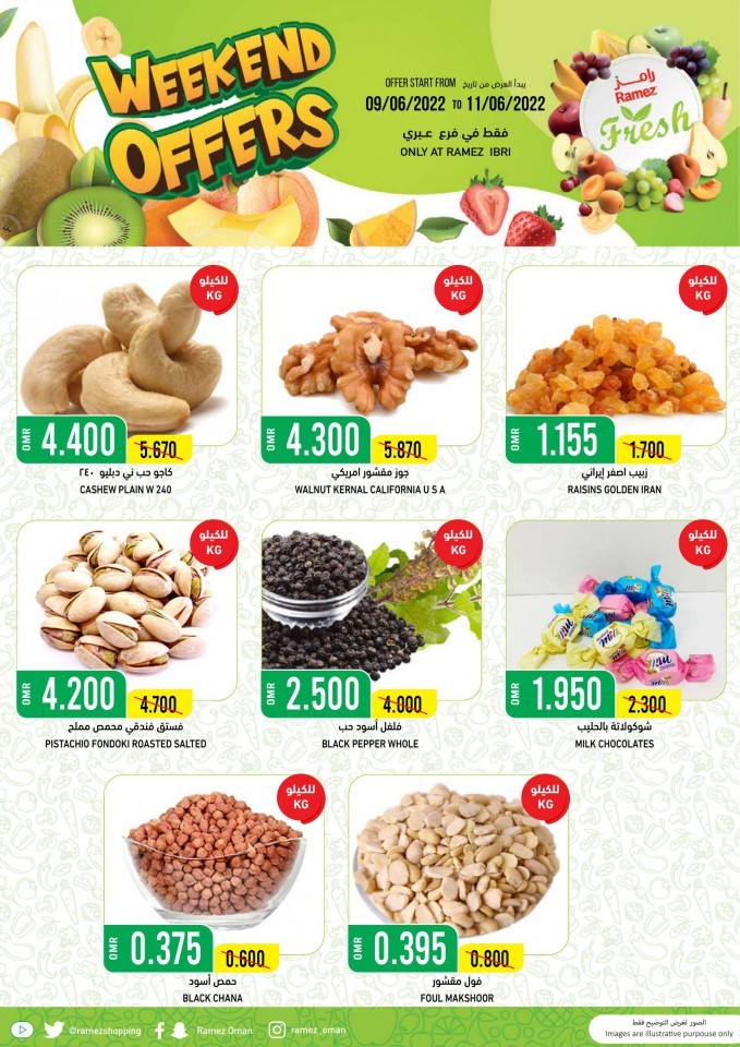 Ibri Fresh Offer 9-11 June