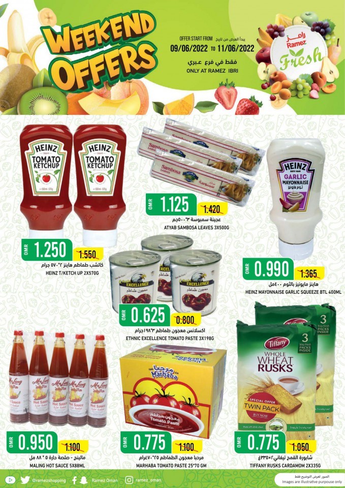 Ibri Fresh Offer 9-11 June