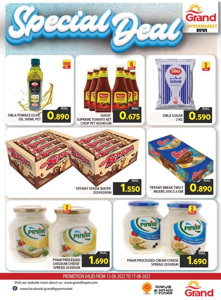 Grand Ruwi Midweek Special Deal