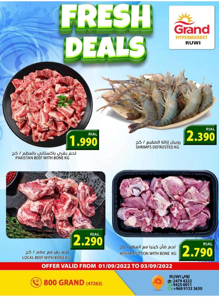 Ruwi Fresh Deal 1-3 September