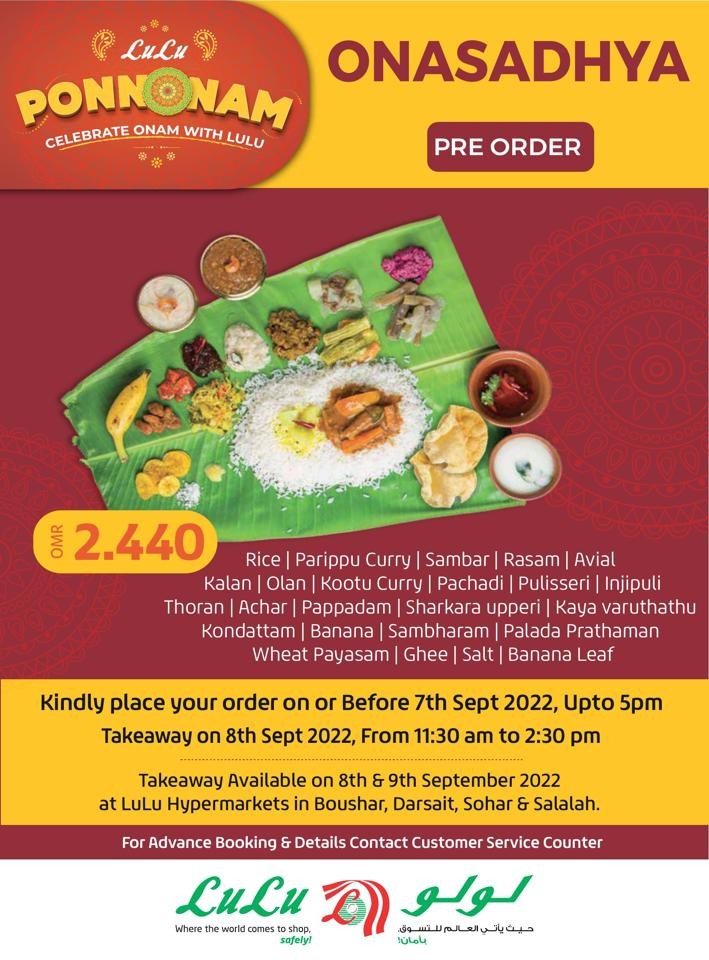 Lulu Happy Onam Offer Flyer | Lulu Hypermarket Offers