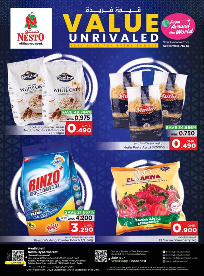 Nesto Value Unrivaled Promotion