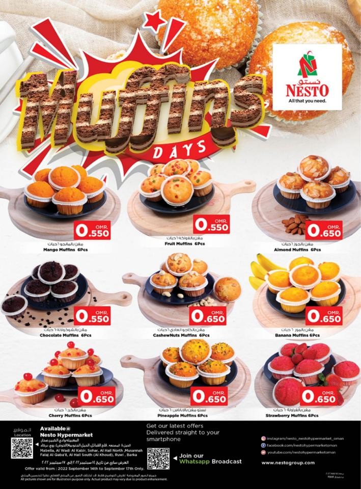 Nesto Muffins Days Deal