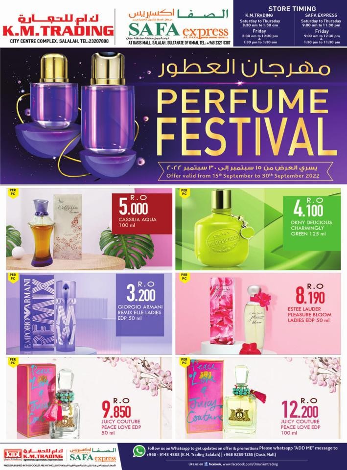 Salalah Perfume Festival Deal