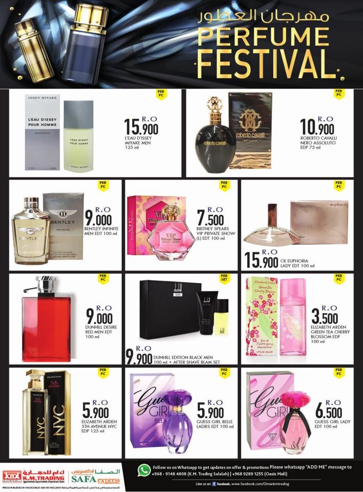 Salalah Perfume Festival Deal