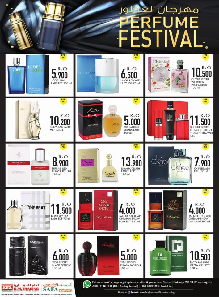 Salalah Perfume Festival Deal