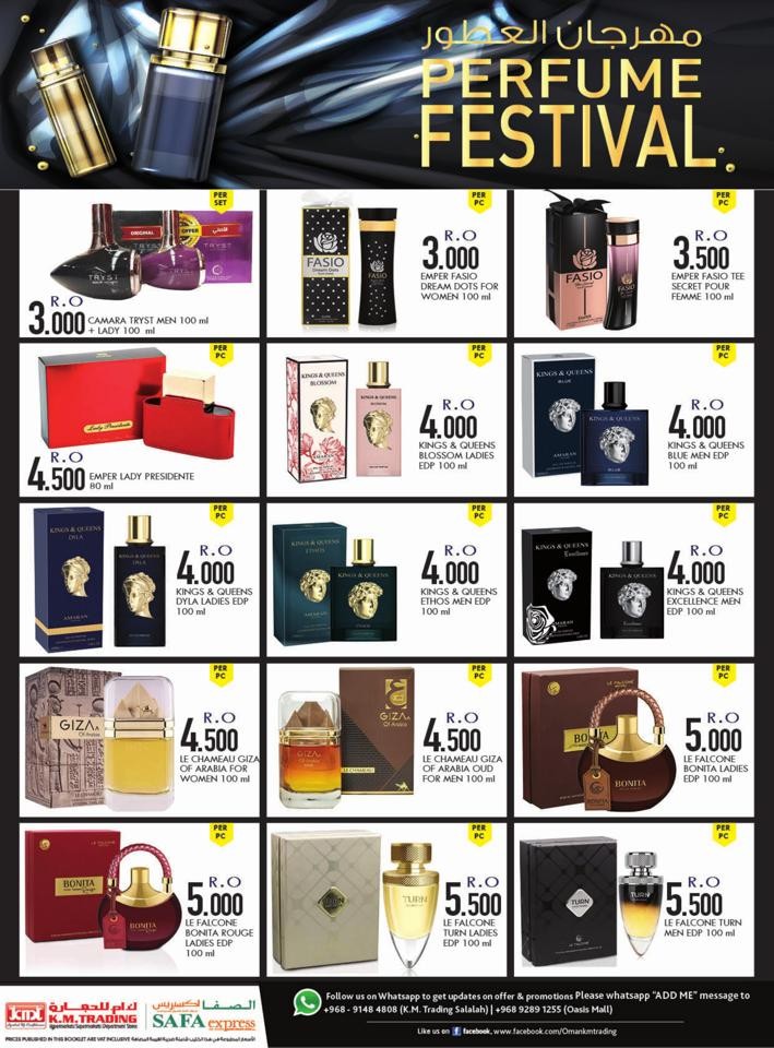 Salalah Perfume Festival Deal