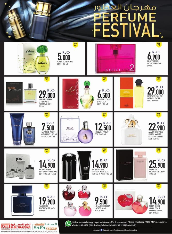 Salalah Perfume Festival Deal