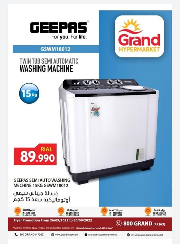 Grand Weekend Shopping Promotion