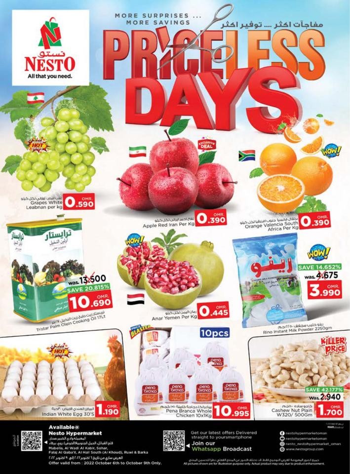 Nesto Priceless Days Promotion