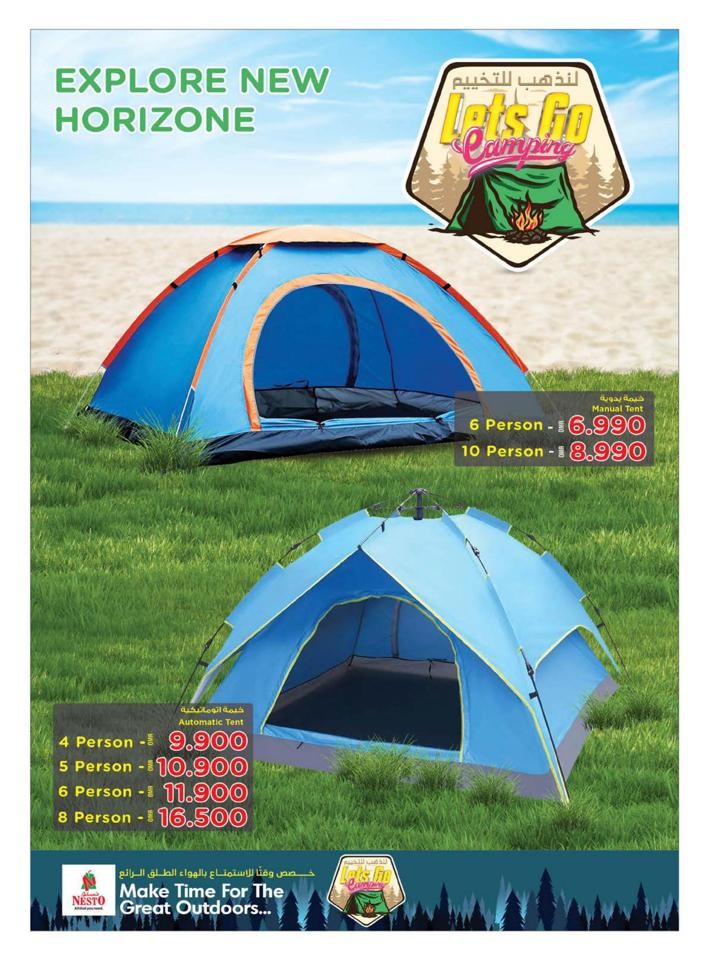 Nesto Great Outdoors Deals