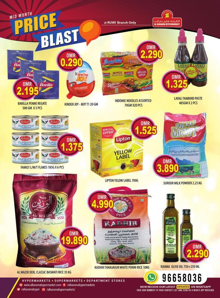 Ruwi Mid Month Price Blast