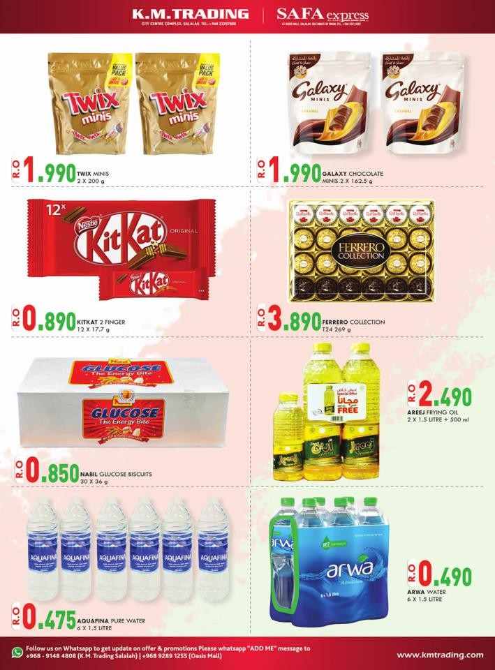 KM Trading Salalah Best Weekend Delights Deal Flyer