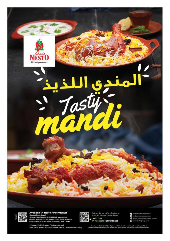 Tasty Mandi Promotion