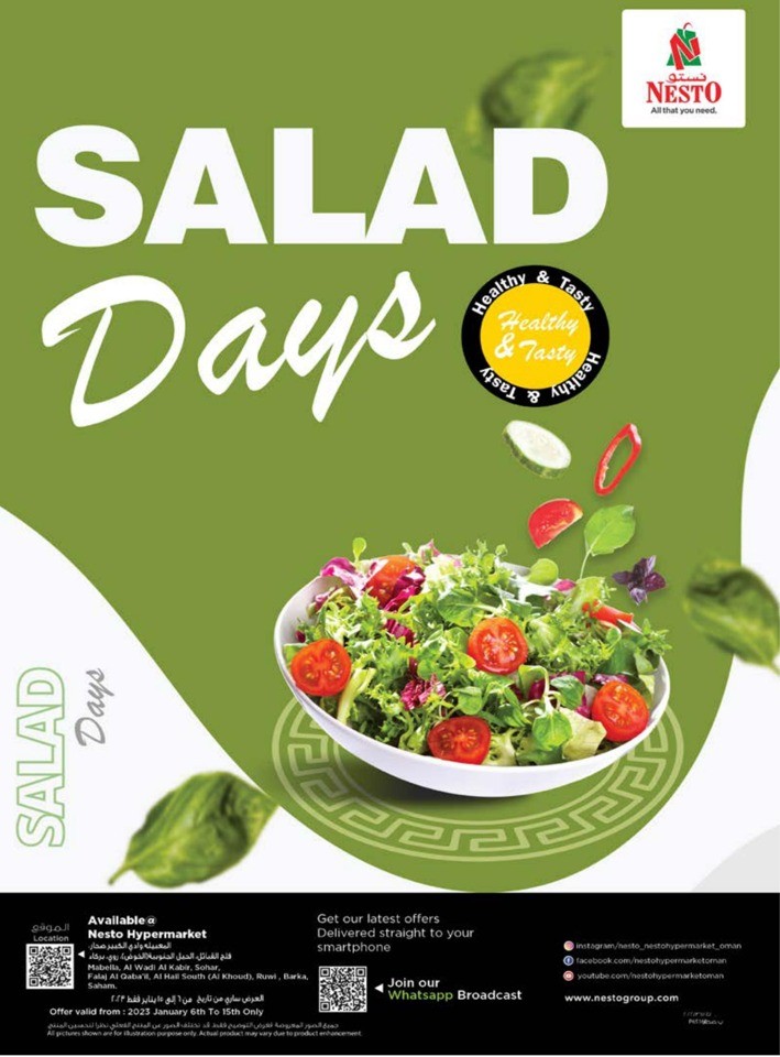 Nesto Salad Days Promotion