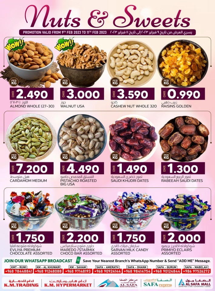 Nuts & Sweets Offers