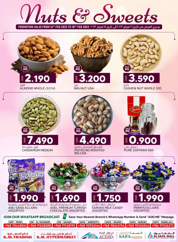 Nuts & Sweets Deals