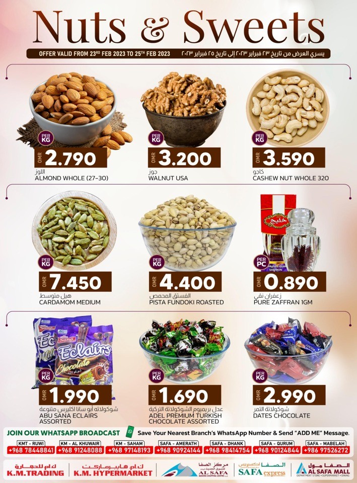 Nuts & Sweets Promotion