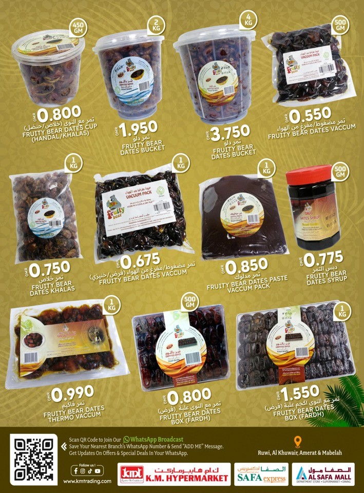 KM Trading Dates Market