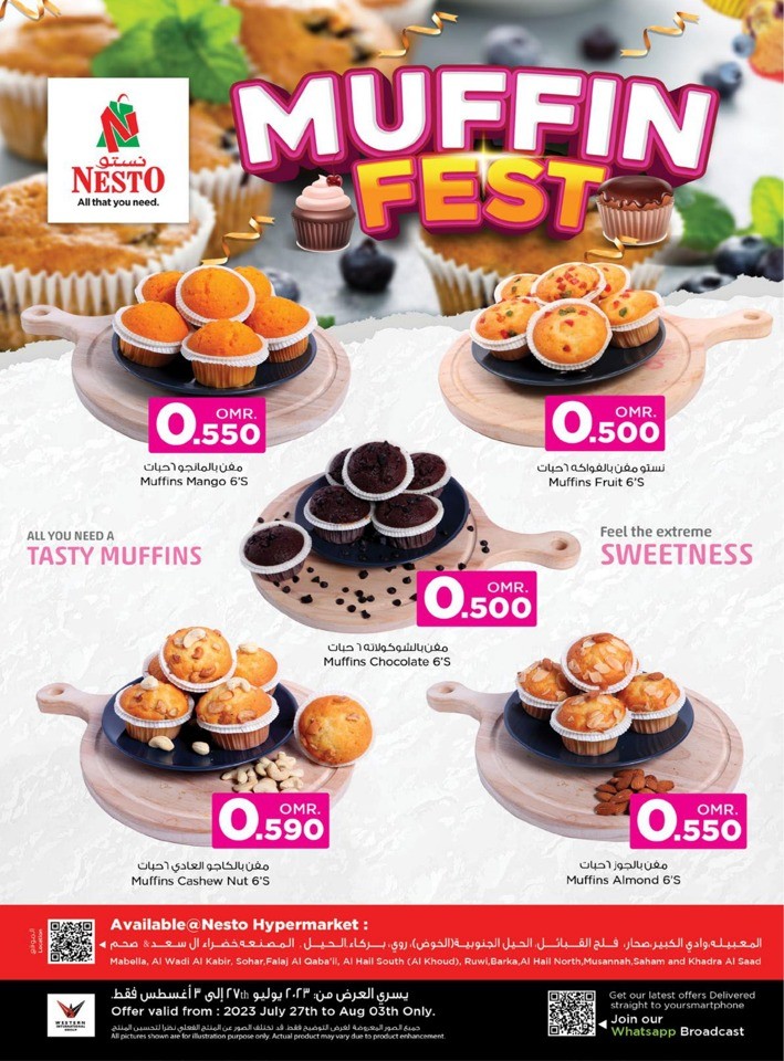 Nesto Muffin Fest Sale