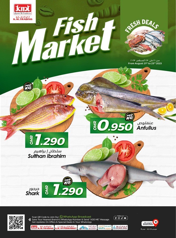 KM Trading Midweek Fresh Deal