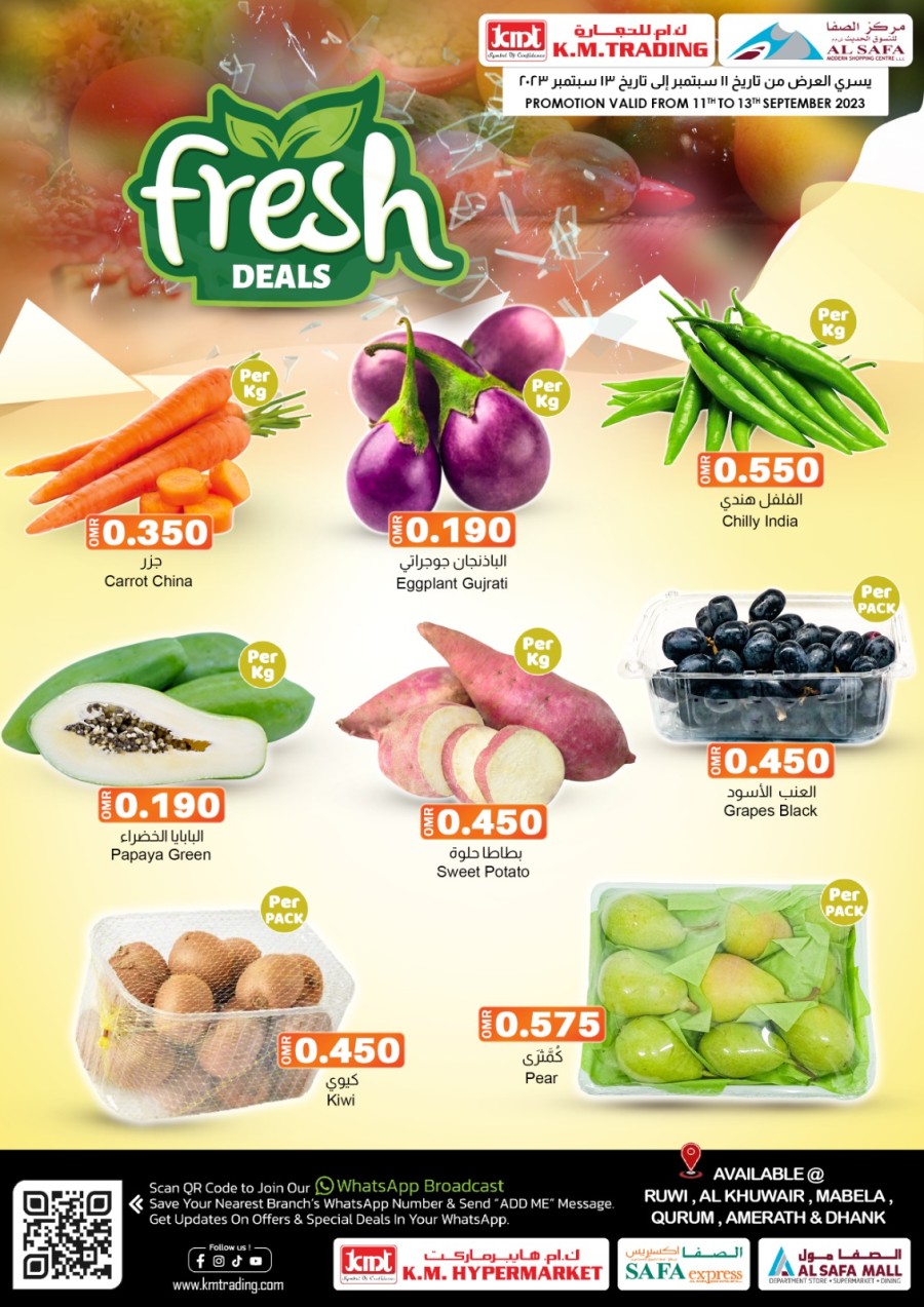 Fresh Deals 11-13 September