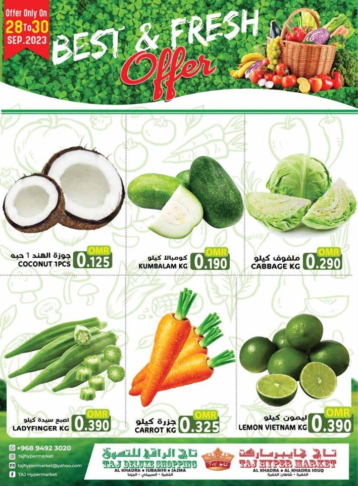 Best & Fresh 28-30 September